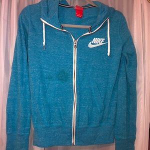 Lightweight Blue Nike zip up